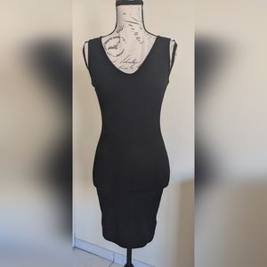 5/$25 WILD FABLE Black Bodycon Fitted Mini Dress Size Small
